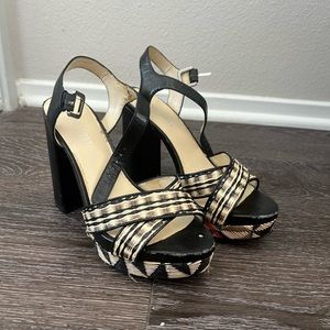 Nine West Wicker Platforms - 6‎